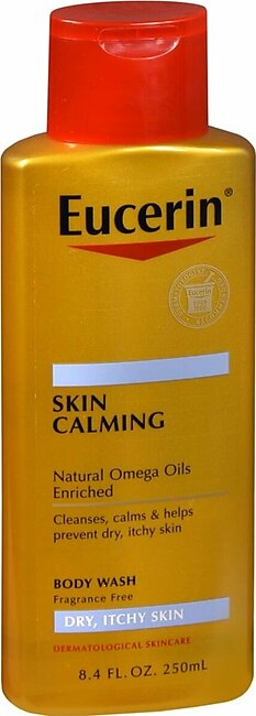 Eucerin Skin Calming Body Wash – 8.4 OZ
