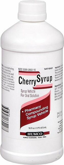 Humco Cherry Syrup – 16 OZ