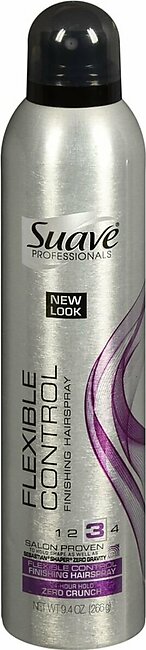 Suave Professionals Flexible Control Finishing Hairspray – 9.4 OZ