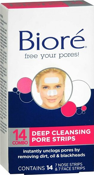 Bioré Deep Cleansing Pore Strips Combo – 14 EA