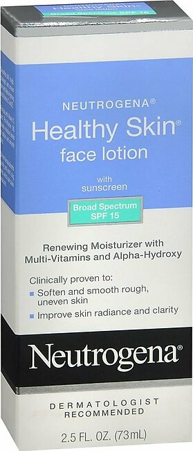 Neutrogena Healthy Skin Face Lotion with Sunscreen SPF 15 – 2.5 OZ