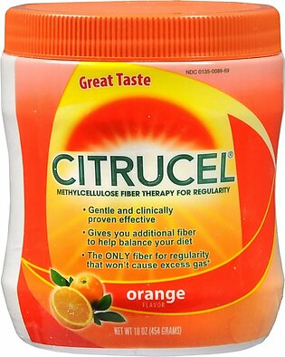 Citrucel Powder Orange Flavor – 16 OZ
