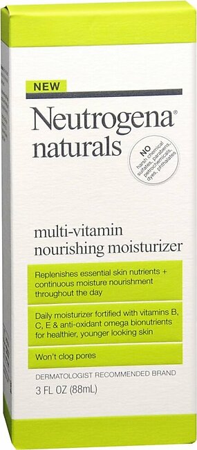 Neutrogena Naturals Multi-Vitamin Nourishing Moisturizer Lotion – 3 OZ