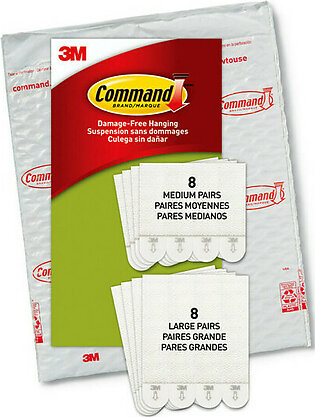 Command Medium and Large Picture Hanging Strips PH209-16NA