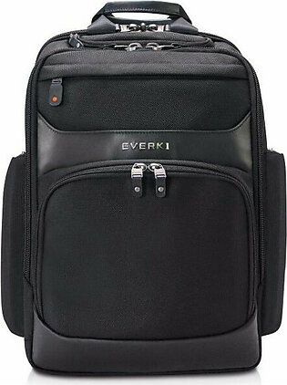 Everki Onyx premium Travel Friendly Laptop Backpack, up to 17.3-Inch EKP132S17