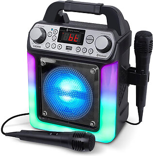 Singing Machine HDMI Groove Mini Portable Karaoke System with Bluetooth