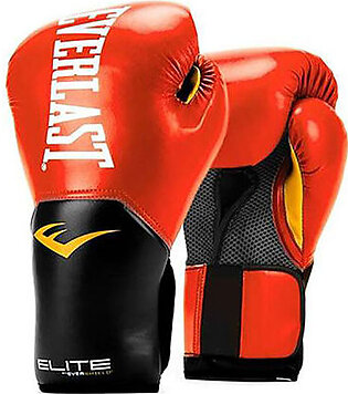 Everlast 14 Oz Pro Style Red Elite Boxing Gloves