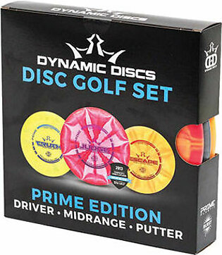 Dynamic Discs Prime Starter Disc Golf Set