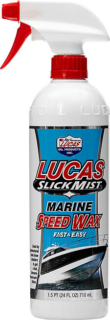 Lucas Oil Slick Mist Marine Speed Wax 24 oz.