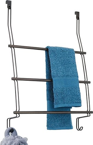 Over Door 3 Bar Towel Rack - Bronze