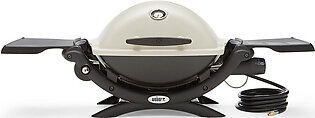 Weber Q1200 Portable Gas Grill with RV Hose