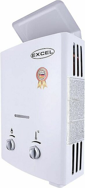 Excel Vent-Free Tankless Propane Water Heater, Low Pressure Startup, 1.6GPM
