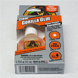Clear Gorilla Glue 1.75 ounce Bottle