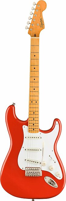 Squier Classic Vibe '50s Stratocaster Electric Guitar - Fiesta Red