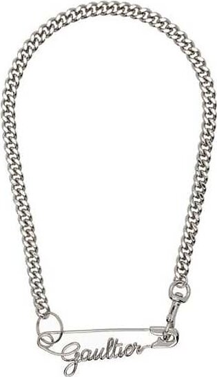 Gaultier Safety Pin Necklace