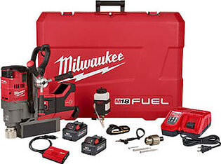 Milwaukee 2788-22HD M18 FUEL 1-1/2" Lineman Magnetic Drill High DEMAND Kit