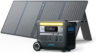 Anker SOLIX F2000 Solar Generator - 2048Wh - With 1x 100W Solar Panel