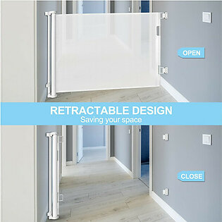 Extra Wide Retractable Dog Gate 35 Tall, Extends to 60 Wide,..