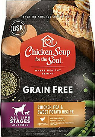 Chicken Soup for the Soul Pet Food Grain Free Chicken Pea & ..