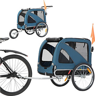 Sepnine 2 in1 Large pet Dog Bike Trailer Bicycle Trailer and..