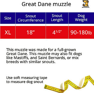 BRONZEDOG Metal Dog Muzzle Wire Basket Great Dane Mastiff Sa..