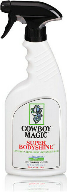Cowboy Magic Super Bodyshine Fast Dry Repel DUST DETANGLE Ha..