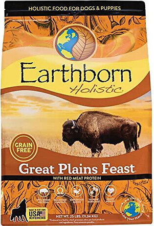 Earthborn Holistic Great Plains Feast Grain-Free Natural Dry..