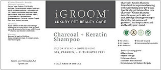 iGroom Charcoal Keratin Dog Shampoo, Luxury Pet Beauty Care,..