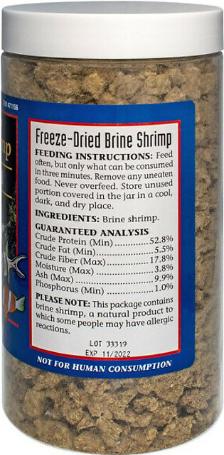 San Francisco Bay Brand Freeze-Dried Brine Shrimp 2.96-Ounce..