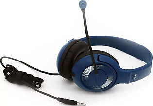 Avid 2AE-55 Wired Headset with Mic Blue