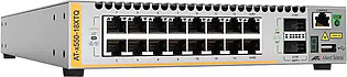 Allied Telesis 16-port 1G/10G BaseT Stackable Switch with 2 QSFP Ports