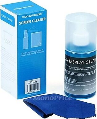 UNIVERSAL SCREEN CLEANER (LARGE BOTTLE) FOR LCD & PLASMAS TV, ALL IPAD, IPHONE