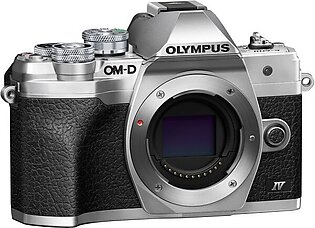 Olympus OM-D E-M10 Mark IV 20.3 Megapixel Mirrorless Camera Body Only - Silver