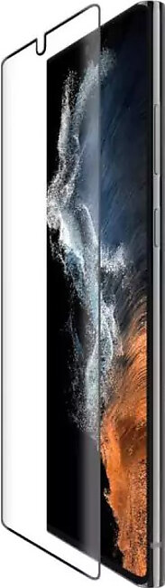 Belkin SCREENFORCE TrueClear Curve Screen Protector for Samsung Galaxy S22 Ultra 5G Crystal