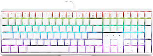 CHERRY MX 3.0S Wired RGB Keyboard, MX BLUE SWITCH, For Office And Gaming, White
