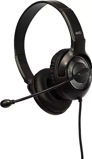 Avid 2AE-55 Wired Headset with Mic Black