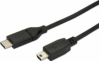 StarTech.com 2m 6 ft USB C to Mini USB Cable - M/M - USB 2.0 - USB C to USB Mini - USB Type C to Mini USB - Mini USB to USB C Cable