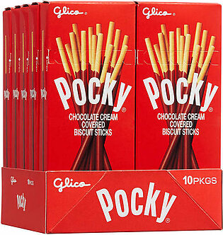 Pocky Chocolate Biscuit Stick, 1.41 oz, 10-count