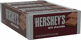 HERSHEY'S Milk Chocolate Candy Bars (1.55 oz., 36 count)