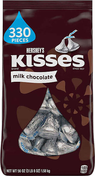 Hershey's Kisses, Milk Chocolate, 56 oz