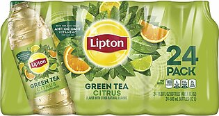 Lipton Green Tea Citrus Iced Tea (16.9 fl. oz. bottles, 24 pk.)
