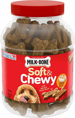 Milk-Bone Soft and Chewy Dog Snacks, Chicken Recipe (37 oz.)