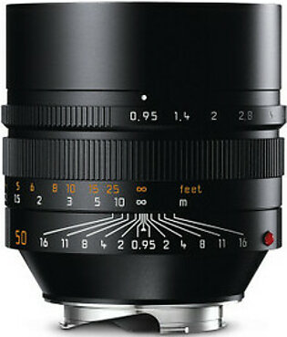 Leica Noctilux-M 50mm f/0.95 ASPH. Black Anodized