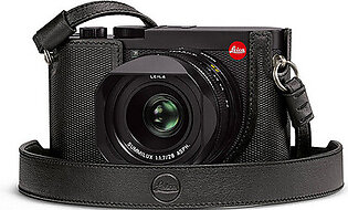 Leica Leather Carrying Strap Q2, Black
