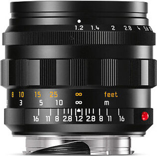 Leica Noctilux-M 50 f/1.2 ASPH. Black Anodized