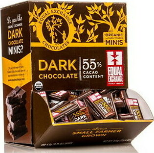 Equal Exchange Dark Chocolate Bars, Mini, Organic