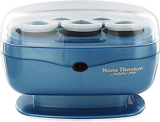 BaByliss Nano Titanium 5 Roller Set 1.5" Hair Curling Set Blue