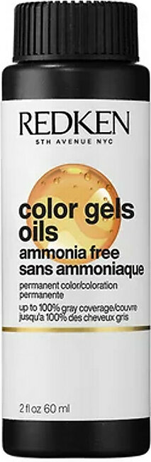 Redken Color Gels Oils Permanent Ammonia Free Hair Color 2 fl oz.