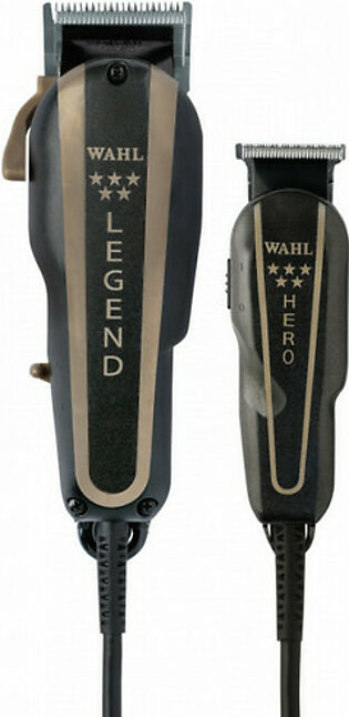 WAHL 5-Star Barber Combo Legend Clipper and Hero Trimmer 8180