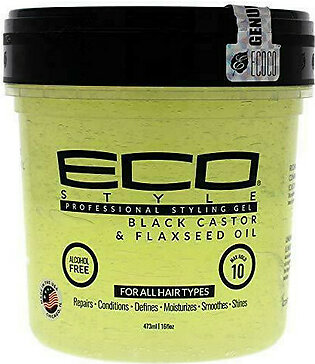 ECO Style Styling Gel with Black Castor & Flaxseed Oil